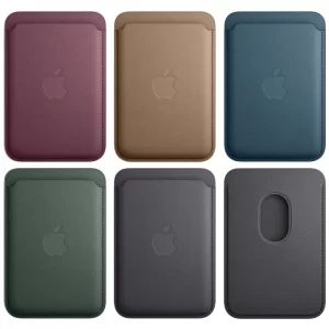 Funda Original Apple Magsafe de cuero con tarjetero magnético para iPhone 15, 14, 13, 12 Pro Max Plus, funda para teléfono, accesorios - AliExpress 202192403