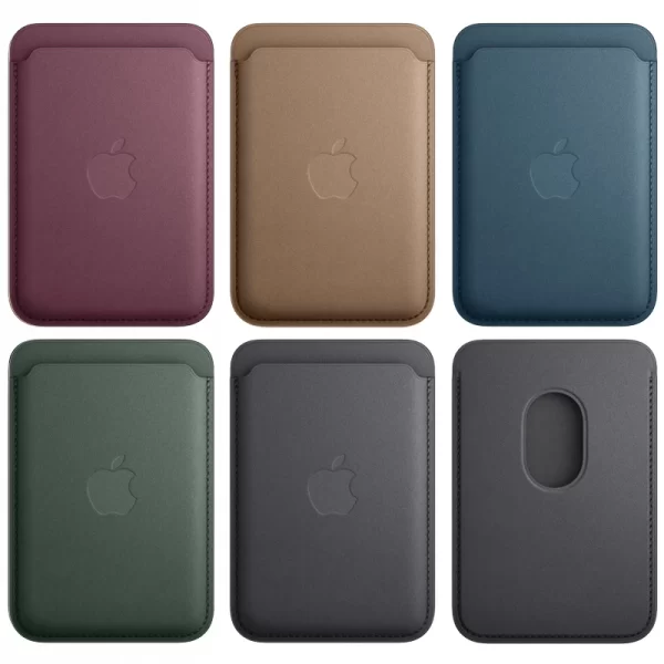 Funda Original Apple Magsafe de cuero con tarjetero magnético para iPhone 15, 14, 13, 12 Pro Max Plus, funda para teléfono, accesorios - AliExpress 202192403