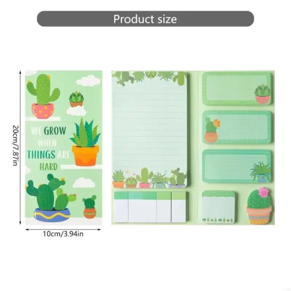 Notas adhesivas U75B, recordatorio notas autoadhesivas en calendario del ordenador portátil del refrigerador - AliExpress - Image 6