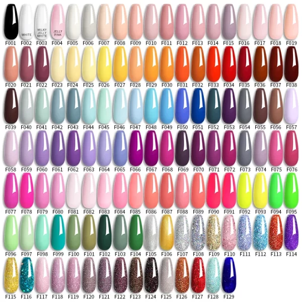 LILYCUTE 184 colores 7ML esmalte de uñas en Gel brillo semipermanente remojo Base capa superior UV LED barniz de Gel de uñas manicura artística - AliExpress 66 - Image 2