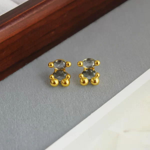 Adorables pendientes de oso multicolores, moda antienvejecimiento, versátil, estilo primavera y verano, bonitos y divertidos accesorios de joyería de China - AliExpress - Image 4