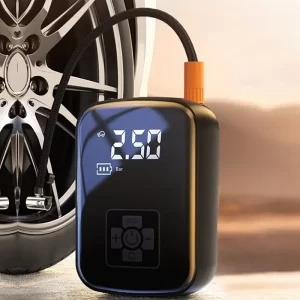 Compresor de aire de coche con cable/inalámbrico, bomba infladora de neumáticos eléctrica para motocicleta, barco, bolas de neumáticos de coche, 150PSI - AliExpress