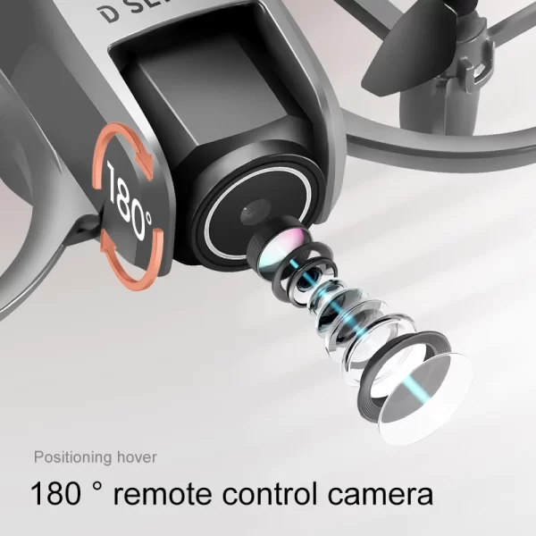 Mini Drone Xiaomi D16 con 180 ° Cámara eléctrica ajustable 8K HD WiFi flujo de luz Drone bolsillo evitación de obstáculos Rc Quadcopter - AliExpress - Image 3
