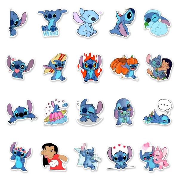 10/30/50 Uds pegatinas de punto bonitas para niños calcomanías de dibujos animados juguetes impermeables DIY cuaderno teléfono bicicleta coche pegatina Kawaii juguete para niños Gif - AliExpress 26 - Image 6