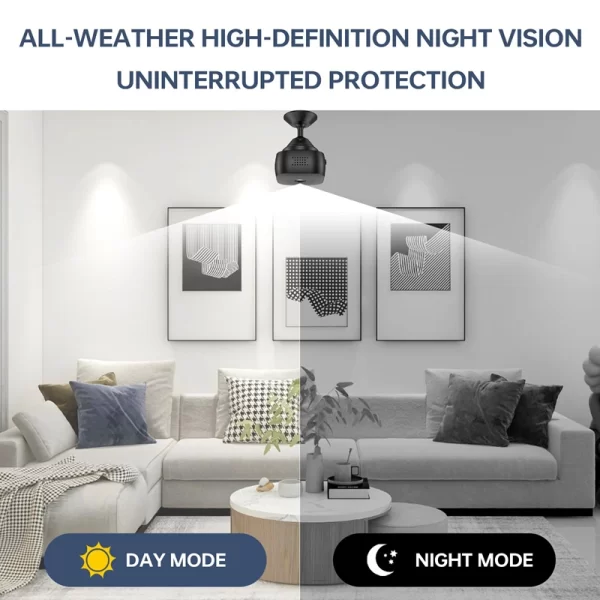 Xiaomi Mini cámara HD 4K WiFi monitoreo inalámbrico protección de seguridad Monitor remoto videocámaras videovigilancia hogar inteligente - AliExpress - Image 4