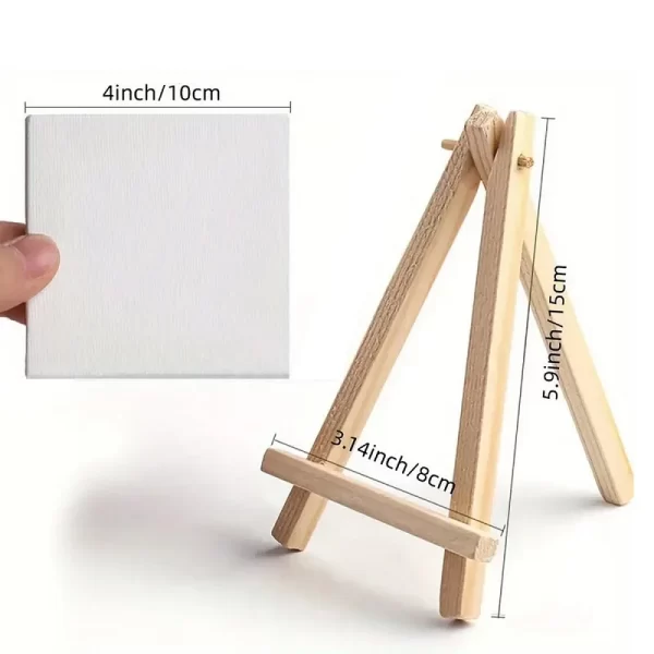 Lienzos piezas para pintar Minis, paquete de lienzos blancos para pintar, lijas en blanco estiradas para pintar, 5 uds., HB01 - AliExpress 21 - Image 3