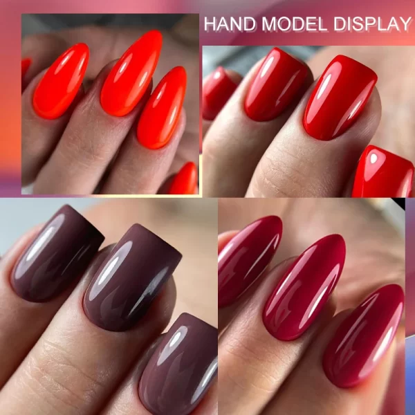 LILYCUTE 184 colores 7ML esmalte de uñas en Gel brillo semipermanente remojo Base capa superior UV LED barniz de Gel de uñas manicura artística - AliExpress 66 - Image 5