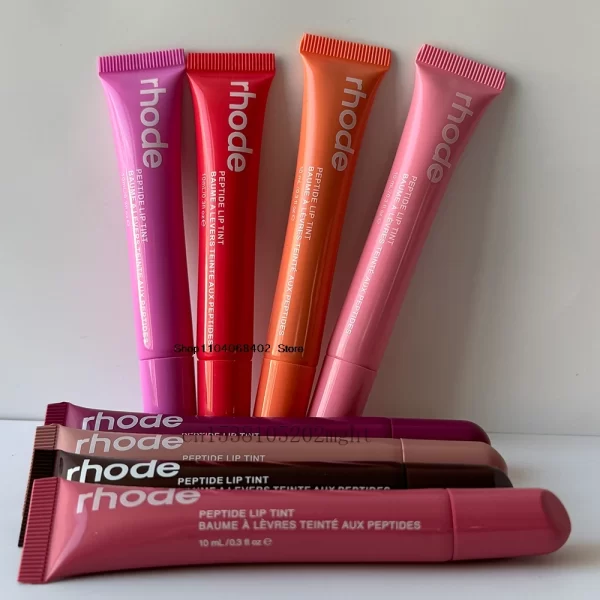 RHODE maquillaje mejilla rubor crema colorete palo brillo de labios funda de teléfono para iPhone nuevo tostada SALTY TAN frambuesa Espresso lápiz labial INS - AliExpress 66 - Image 3