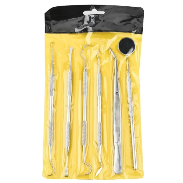 3/4/5/6 unids/set Kit de espejo Dental laboratorio de odontología espejo bucal dentistas herramienta de selección escalador de dientes herramientas de dentista Kits de materiales dentales - AliExpress 66 - Image 5
