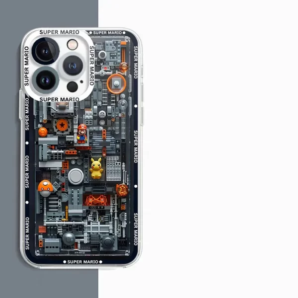 Funda de teléfono con estampado de maquinaria de moda para Samsung Galaxy S25 S24 S22 S23 Plus Note 20 Ultra 5G S21 S20 S24 FE, funda de TPU - AliExpress - Image 3