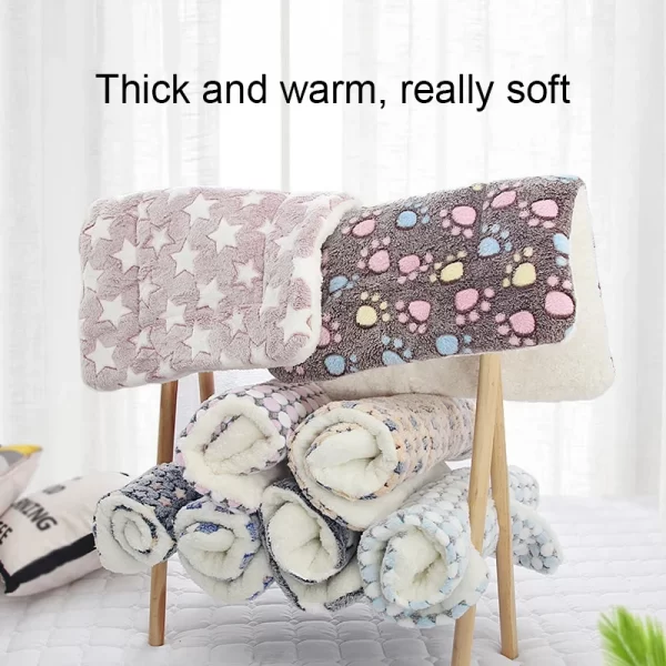 Alfombrilla de franela para dormir para mascotas, cama para perros y gatos, sofá para cachorros, colchón encantador, cojín para perros pequeños y grandes, manta para perros, suministros para mascotas - AliExpress 15 - Image 6