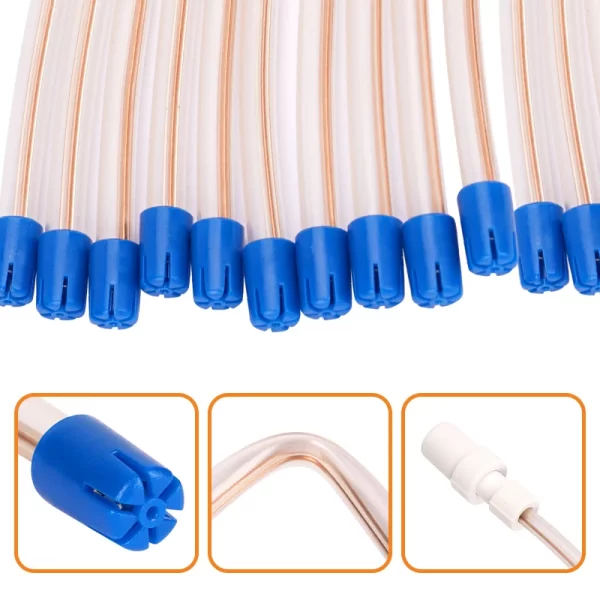 Aspirador eyector de Saliva Dental, tubo aspirador desechable, puntas de succión de Odontologia flexibles, materiales de odontología, 10 Uds. - AliExpress - Image 6