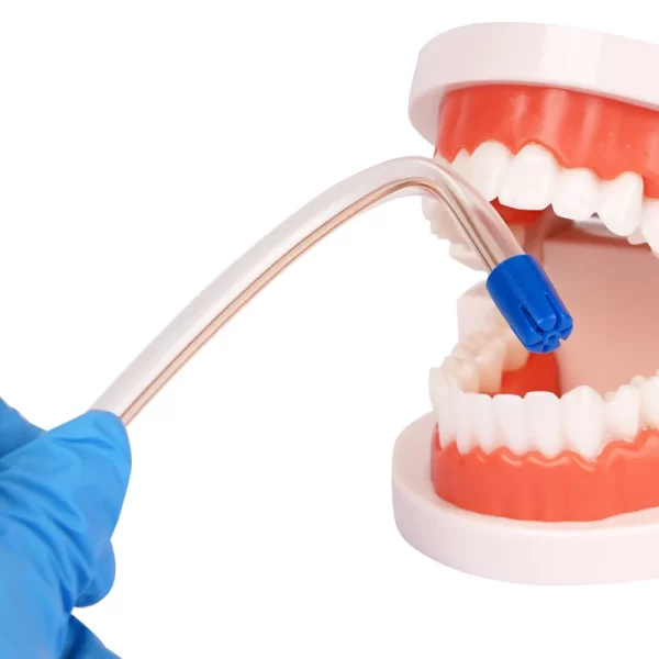 Aspirador eyector de Saliva Dental, tubo aspirador desechable, puntas de succión de Odontologia flexibles, materiales de odontología, 10 Uds. - AliExpress - Image 2