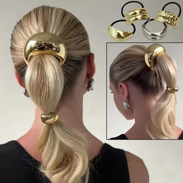 Gomas para el pelo de dopamina para niña, coleta de goma elástica de Color, accesorios para teléfono, 4 Uds. - AliExpress 200000297 - Image 3