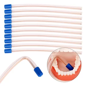 Aspirador eyector de Saliva Dental, tubo aspirador desechable, puntas de succión de Odontologia flexibles, materiales de odontología, 10 Uds. - AliExpress