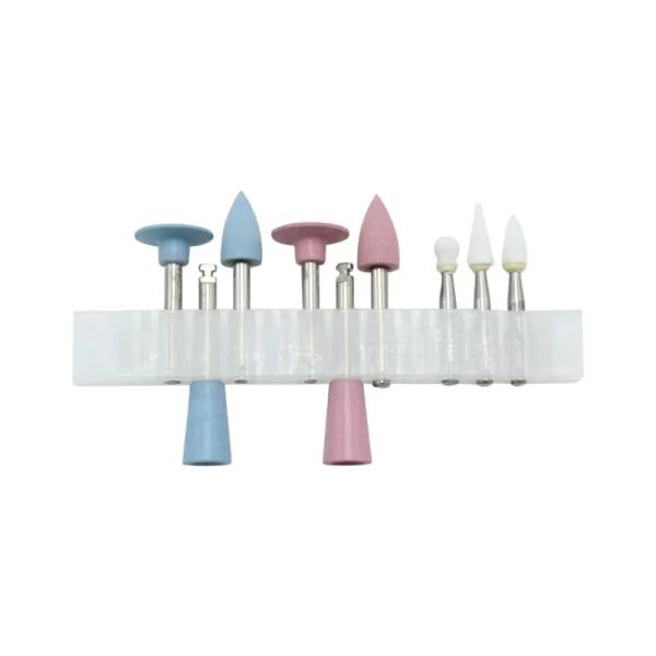 9 unids/caja de pulido compuesto Dental para pieza de mano de baja velocidad, Kit de contraángulo RA0309, juego de lijado de resina, herramienta de odontología - AliExpress - Image 5