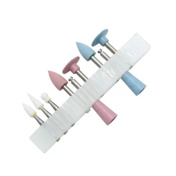 9 unids/caja de pulido compuesto Dental para pieza de mano de baja velocidad, Kit de contraángulo RA0309, juego de lijado de resina, herramienta de odontología - AliExpress - Image 4