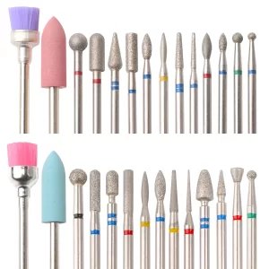 14 unids/set máquina perforadora de uñas herramientas de pulido de eliminación de Gel de uñas pedicura manicura pulidor de pulidor de pulido rotativo - AliExpress 66