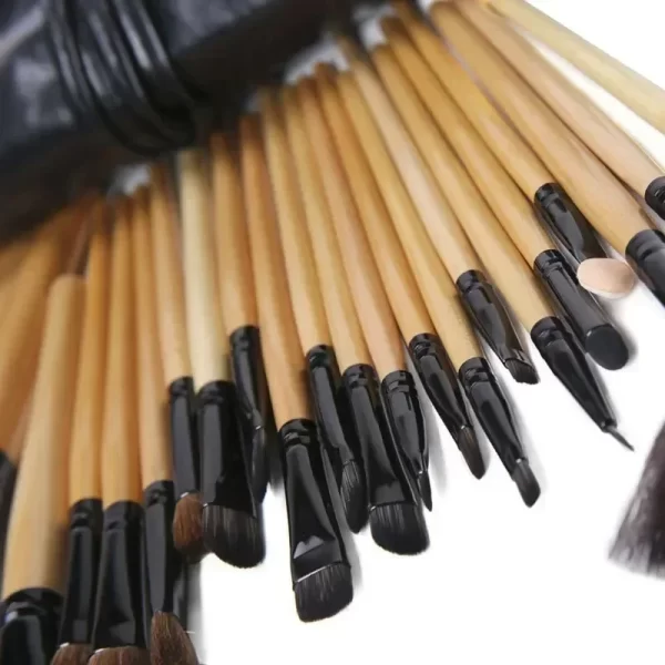 24 Uds juegos de brochas de maquillaje pinceles cosméticos profesionales ceja en polvo base sombras Pinceaux herramientas de maquillaje - AliExpress - Image 3