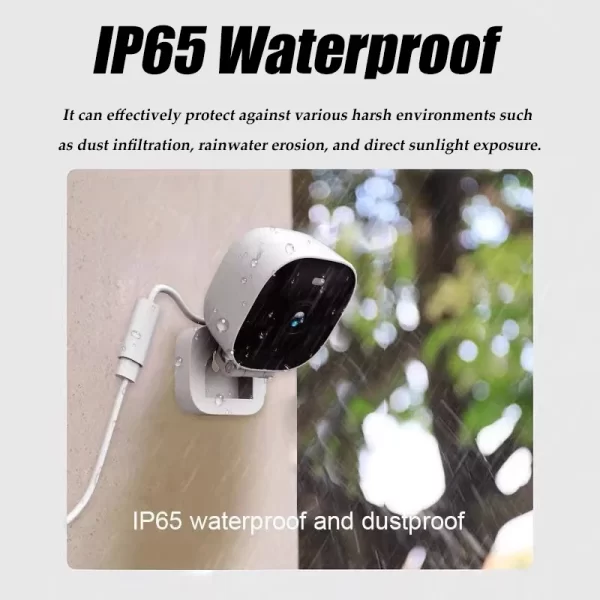 Nuevo Mini cámara de seguridad 4K, Monitor WiFi IP65, impermeable, visión nocturna a todo Color, detección de movimiento, vigilancia con Audio bidireccional - AliExpress 44 - Image 2