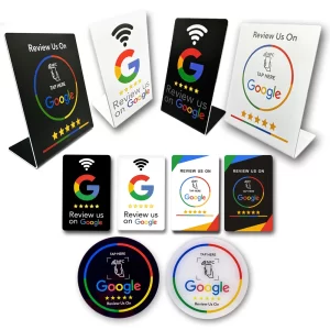 NFC 215 programable Google Review pegatinas acrílicas tarjeta NFC estación mesa 13,56 Mhz impermeable NFC soporte tarjeta de revisión de Google - AliExpress 30