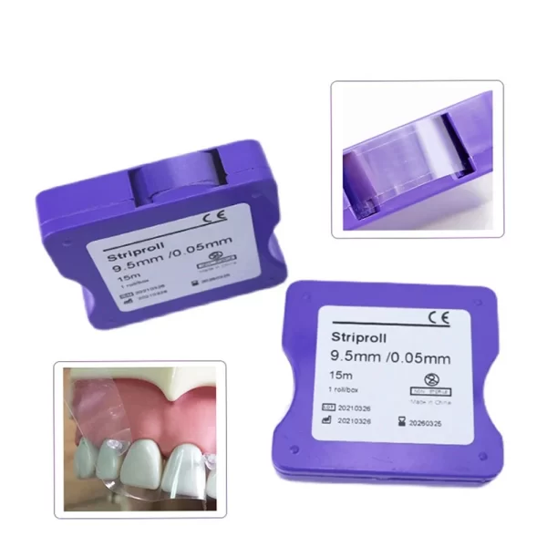 Tiras de matriz de acero inoxidable Dental, película de resina para restauración, bandas de matriz transparentes de resina curada, tira de pulido, Material Dental - AliExpress 66 - Image 3