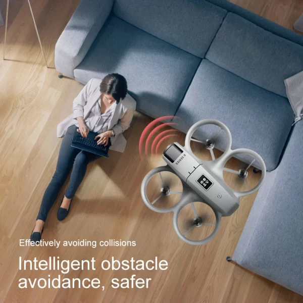 Mini Drone Xiaomi D16 con 180 ° Cámara eléctrica ajustable 8K HD WiFi flujo de luz Drone bolsillo evitación de obstáculos Rc Quadcopter - AliExpress - Image 5